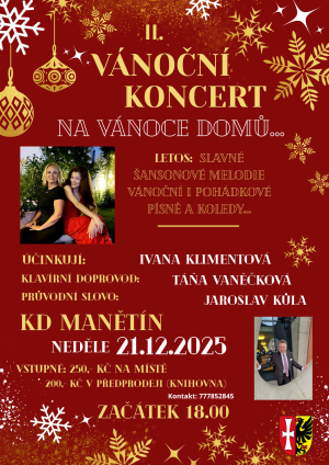 vánoční koncert s melodiemi